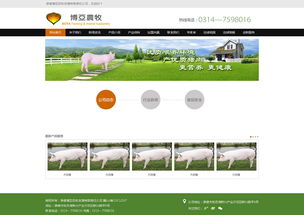 博雅農牧官網設計制作 打造綠色農業數字化門戶的專業實踐